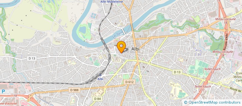 localisation de l'entreprise MONSIEUR ALEXANDRE BEDIN à ALBI