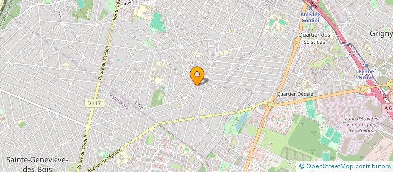 localisation de l'entreprise MONSIEUR ALEXANDRE BEJJANI  MORSANG-SUR-ORGE