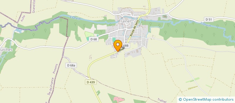 localisation de l'entreprise MONSIEUR ALEXANDRE BELIN  BAZOCHES-LES-BRAY