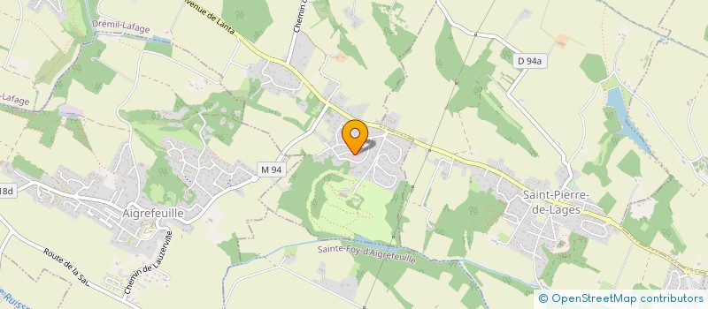 localisation de l'entreprise MONSIEUR ALEXANDRE BELLARD  DREMIL-LAFAGE