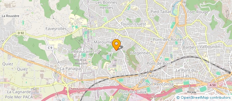 localisation de l'entreprise MONSIEUR ALEXANDRE BELLO  TOULON