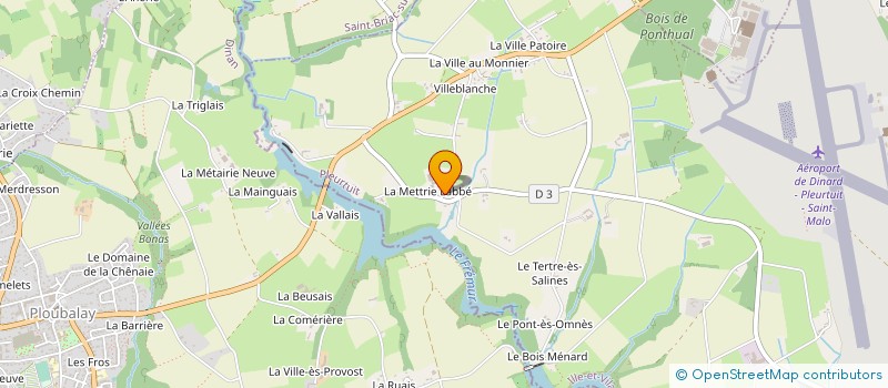 localisation de l'entreprise MONSIEUR ALEXANDRE BELLOIR  PLEURTUIT