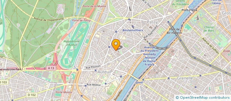 localisation de l'entreprise MONSIEUR ALEXANDRE BENAIM  PARIS