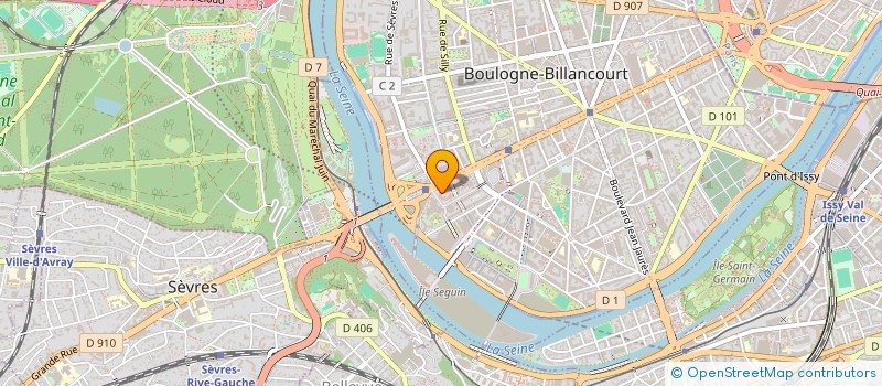 localisation de l'entreprise MONSIEUR ALEXANDRE BENAIM à BOULOGNE-BILLANCOURT