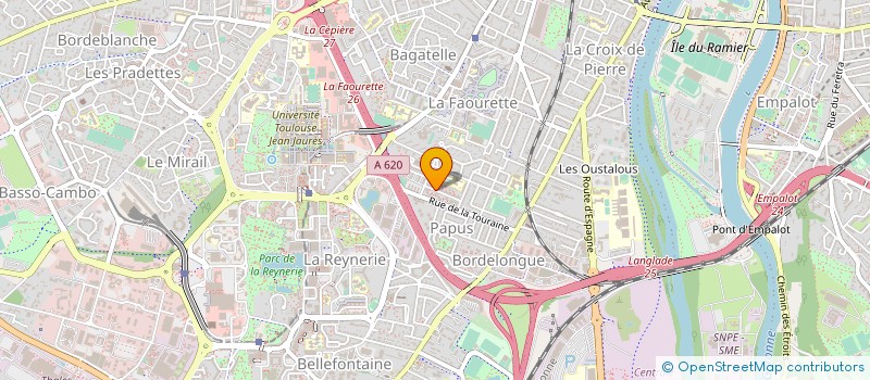 localisation de l'entreprise MONSIEUR ALEXANDRE BENAMARA à TOULOUSE