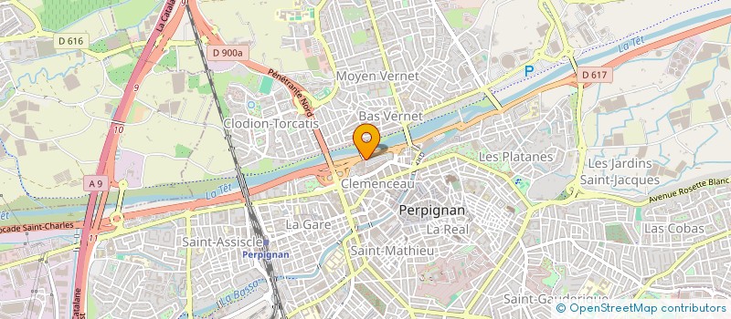 localisation de l'entreprise MONSIEUR ALEXANDRE BENARIBIA  PERPIGNAN