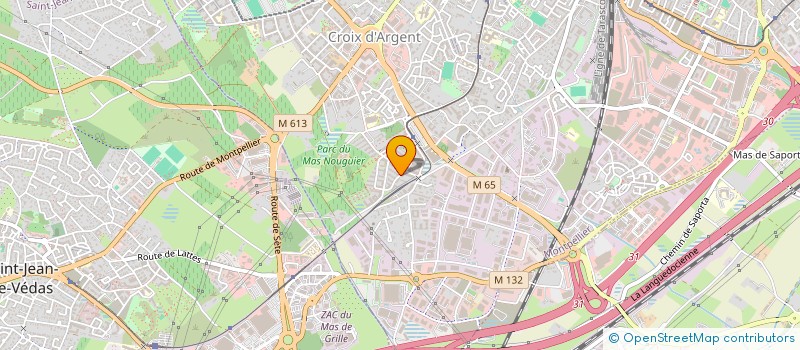 localisation de l'entreprise MONSIEUR ALEXANDRE BENAT à MONTPELLIER