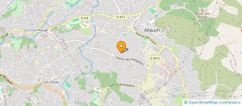 localisation de l'entreprise MONSIEUR ALEXANDRE BENEDETTO  ALLAUCH