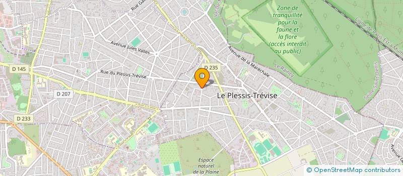 localisation de l'entreprise MONSIEUR ALEXANDRE BENICHOU à LE PLESSIS-TREVISE