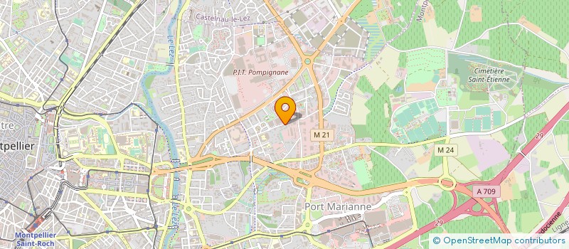 localisation de l'entreprise MONSIEUR ALEXANDRE BENKHALFA à MONTPELLIER