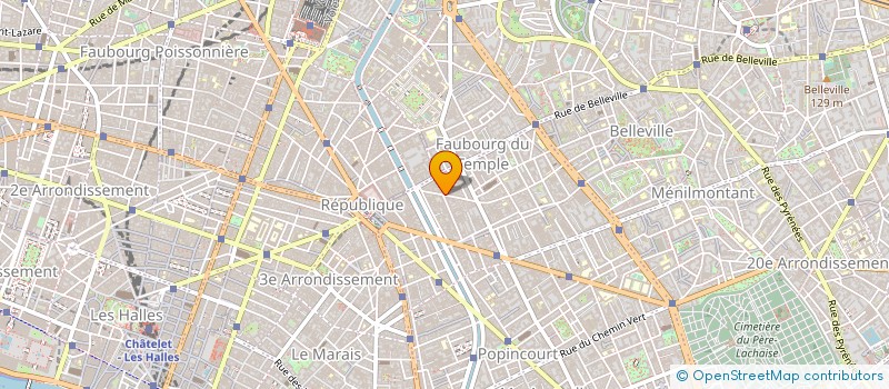 localisation de l'entreprise MONSIEUR ALEXANDRE BENOIST à PARIS