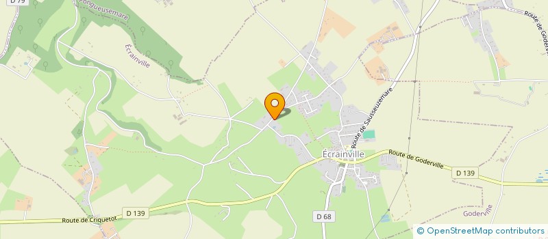 localisation de l'entreprise MONSIEUR ALEXANDRE BENOIST  ECRAINVILLE