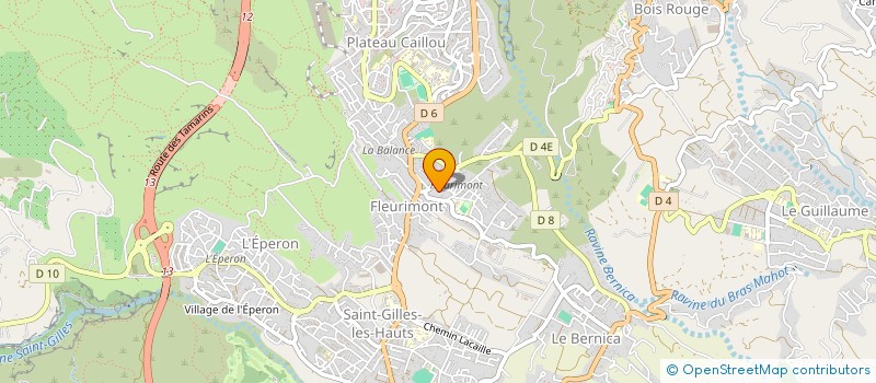 localisation de l'entreprise MONSIEUR ALEXANDRE BENOIT D ENTREVAUX  SAINT-PAUL