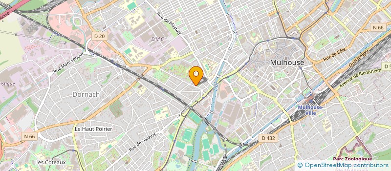 localisation de l'entreprise MONSIEUR ALEXANDRE BERA  MULHOUSE