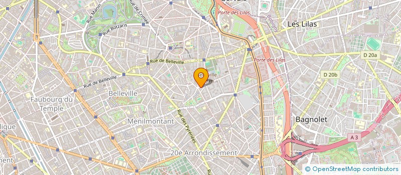 localisation de l'entreprise MONSIEUR ALEXANDRE BERGOUGNOUX  PARIS