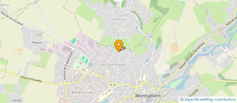 localisation de l'entreprise MONSIEUR ALEXANDRE BERLINGUEZ  MONTIVILLIERS