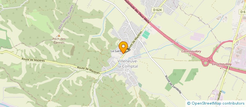 localisation de l'entreprise MONSIEUR ALEXANDRE BERLOUIN  VILLENEUVE-LA-COMPTAL