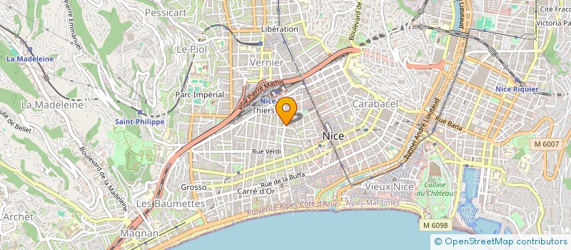 localisation de l'entreprise MONSIEUR ALEXANDRE BERMOND à NICE