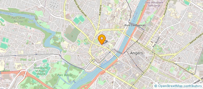 localisation de l'entreprise MONSIEUR ALEXANDRE BERNARD à ANGERS