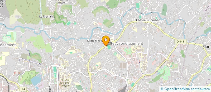 localisation de l'entreprise MONSIEUR ALEXANDRE BERNARD à MARSEILLE