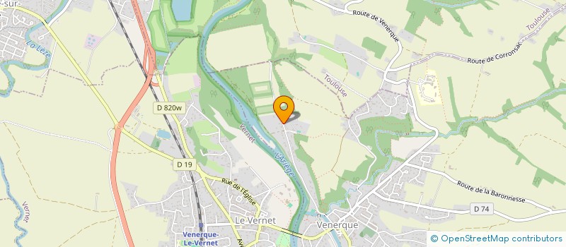 localisation de l'entreprise MONSIEUR ALEXANDRE BERNHARDT à VENERQUE