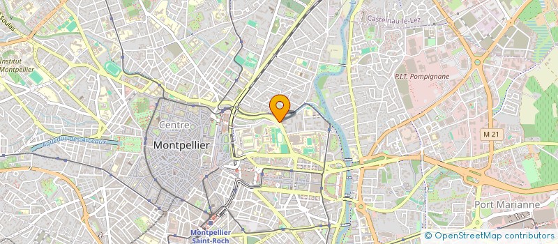 localisation de l'entreprise MONSIEUR ALEXANDRE BERNOUD à MONTPELLIER