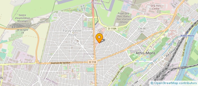 localisation de l'entreprise MONSIEUR ALEXANDRE BERTIER  BAUD