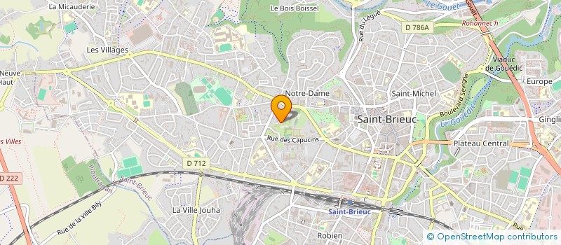 localisation de l'entreprise MONSIEUR ALEXANDRE BERTIN à SAINT-BRIEUC