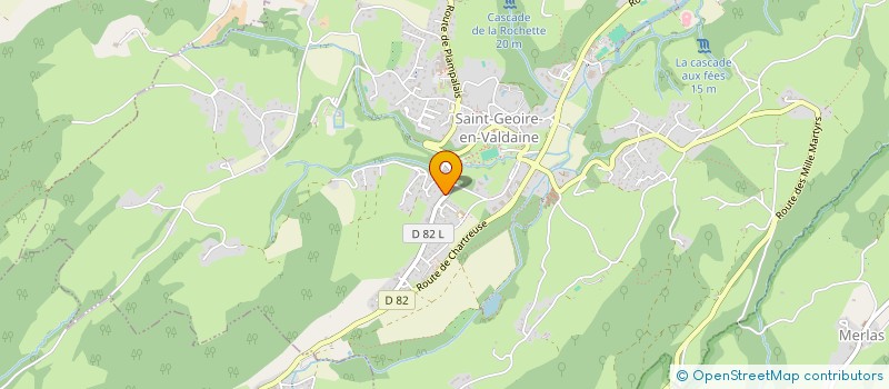 localisation de l'entreprise MONSIEUR ALEXANDRE BERTOSSI  SAINT-GEOIRE-EN-VALDAINE