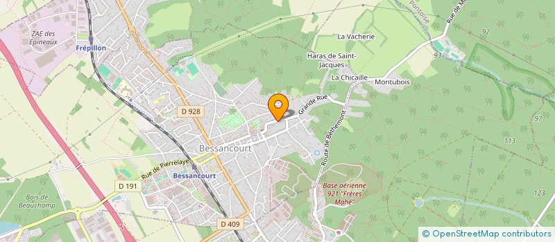 localisation de l'entreprise MONSIEUR ALEXANDRE BERTRAND à BESSANCOURT