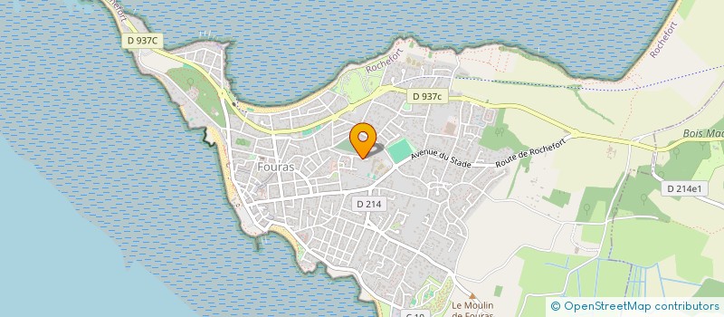 localisation de l'entreprise MONSIEUR ALEXANDRE BERTRAND  FOURAS