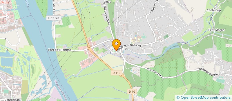 localisation de l'entreprise MONSIEUR ALEXANDRE BERTRAND  LATRESNE