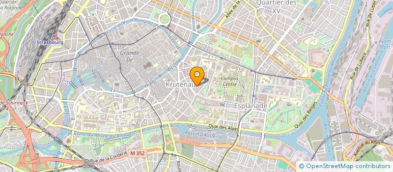 localisation de l'entreprise MONSIEUR ALEXANDRE BERTSCH  STRASBOURG