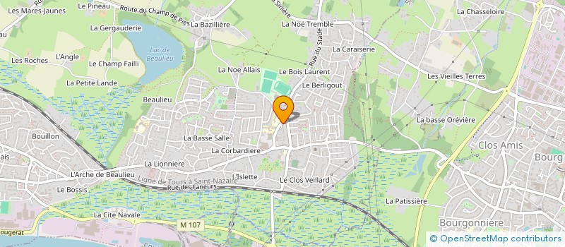 localisation de l'entreprise MONSIEUR ALEXANDRE BESNIER à COUERON