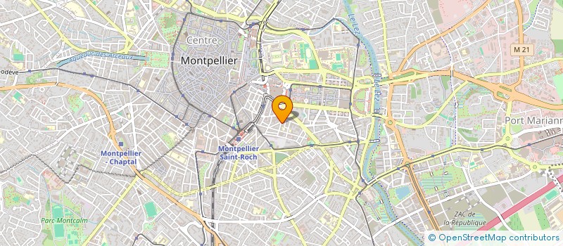 localisation de l'entreprise MONSIEUR ALEXANDRE BESQUEUT à MONTPELLIER