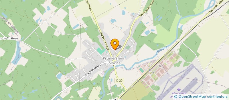 localisation de l'entreprise MONSIEUR ALEXANDRE BESSE à PRUNIERS-EN-SOLOGNE