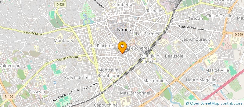 localisation de l'entreprise MONSIEUR ALEXANDRE BESSER  NIMES