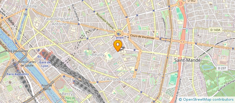 localisation de l'entreprise MONSIEUR ALEXANDRE BESSON à PARIS