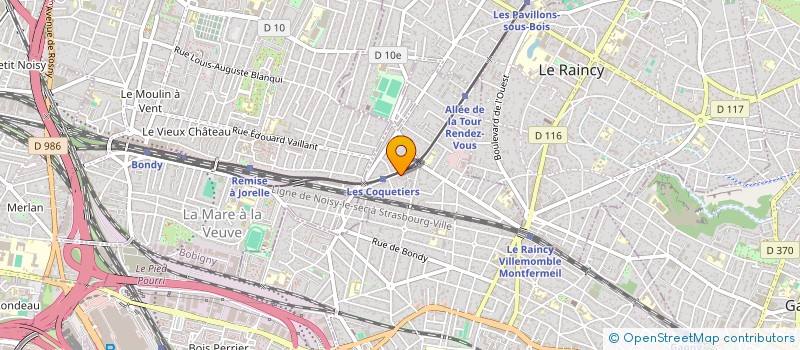 localisation de l'entreprise MONSIEUR ALEXANDRE BEYAZ  VILLEMOMBLE