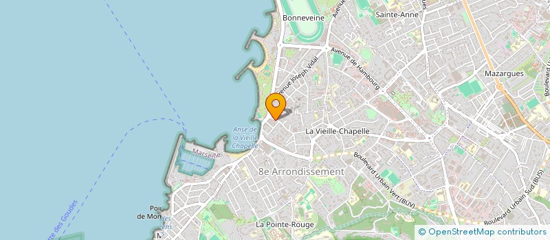 localisation de l'entreprise MONSIEUR ALEXANDRE BIBOLLET  MARSEILLE