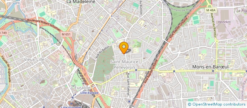localisation de l'entreprise MONSIEUR ALEXANDRE BIGOT à LILLE