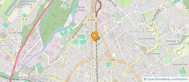 localisation de l'entreprise MONSIEUR ALEXANDRE BIJASSON à ANNECY