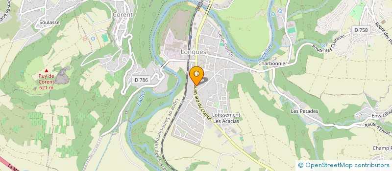 localisation de l'entreprise MONSIEUR ALEXANDRE BILLAY  VIC-LE-COMTE