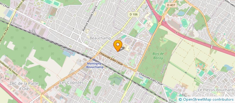 localisation de l'entreprise MONSIEUR ALEXANDRE BILLES à TAVERNY