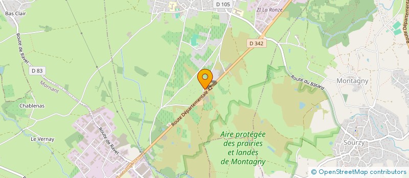 localisation de l'entreprise MONSIEUR ALEXANDRE BILLOTET  TALUYERS