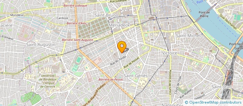 localisation de l'entreprise MONSIEUR ALEXANDRE BIMUALA à BORDEAUX