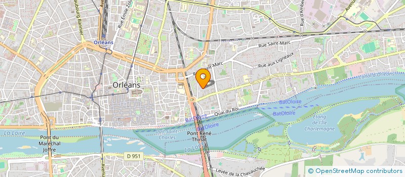 localisation de l'entreprise MONSIEUR ALEXANDRE BINOT à ORLEANS
