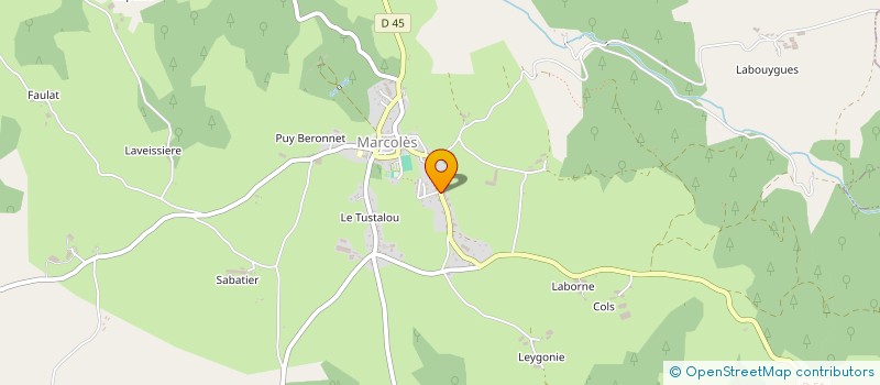 localisation de l'entreprise MONSIEUR ALEXANDRE BISCOT à MARCOLES