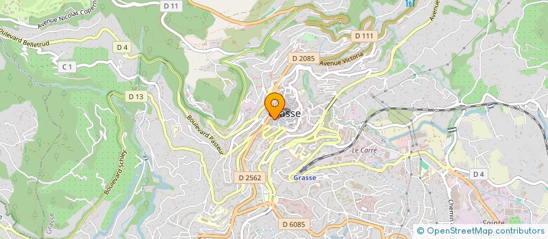 localisation de l'entreprise MONSIEUR ALEXANDRE BISSERIER à GRASSE