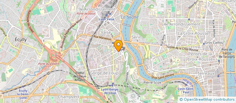 localisation de l'entreprise MONSIEUR ALEXANDRE BLAIS  LYON